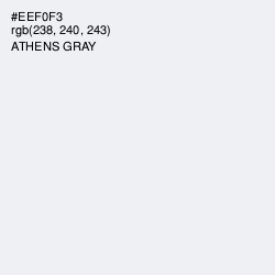 #EEF0F3 - Athens Gray Color Image